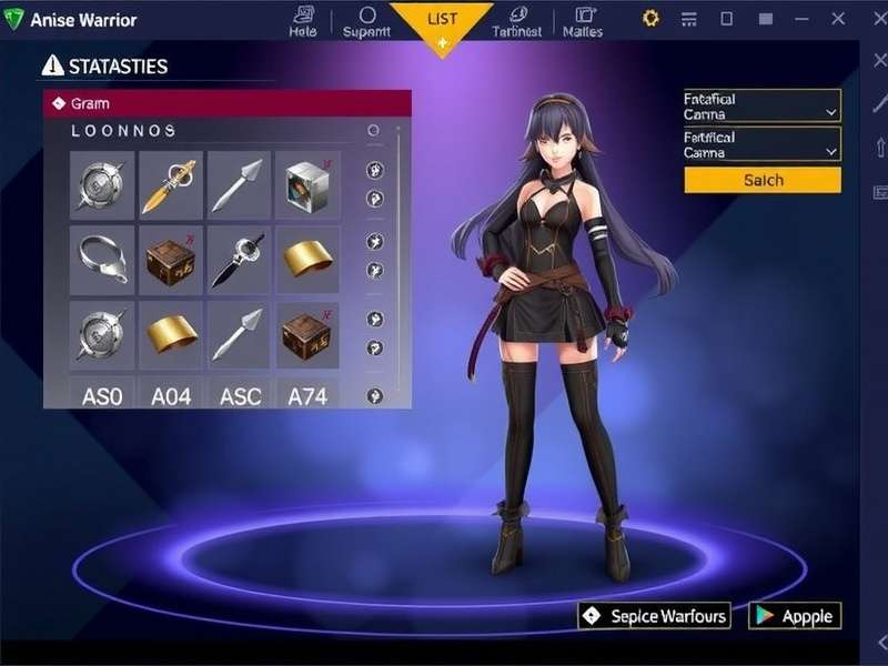 Anise Warrior Supreme Character Customization
